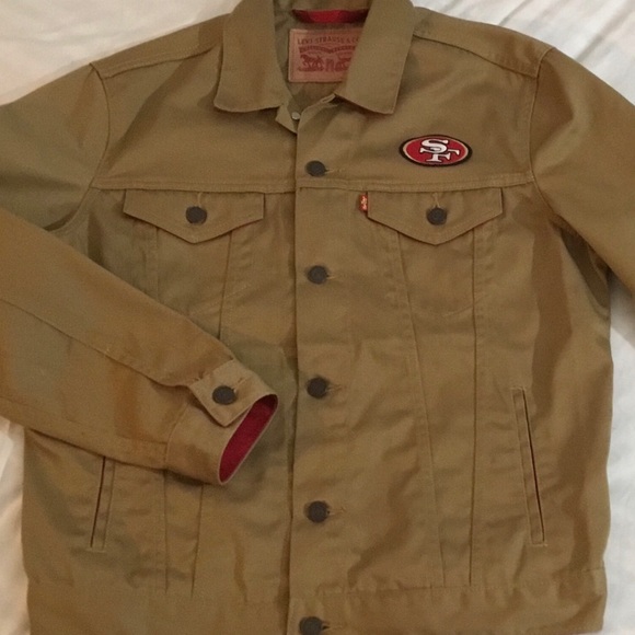 Levi’s SF 49ers Vintage Gold Denim Jacket